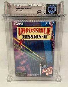 Impossible Mission II (Nintendo NES) Brand New, WATA Graded 9.4 A++ Seal - Picture 1 of 3
