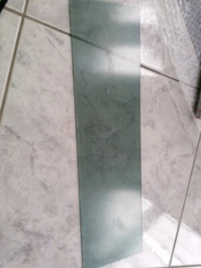 Plexiglasscheibe, Acrylglasscheibe 510x152x3mm mm, Grau, gebraucht, Blickdicht - Bild 1 von 1