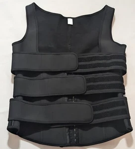 Feelingirl Nuevo Entrenador de Cintura Mujeres Corsé Reloj de Arena Cuerpo Prendas Moldeadoras XXL Negro Nuevo - Imagen 1 de 10