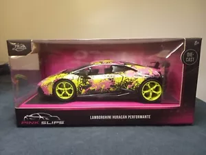 Jada Pink Slips 1/24 NEW Lamborghini Huracan Perfomante MIB HTF MULTICOLORED - Picture 1 of 18