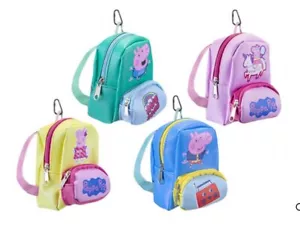 Peppa Pig Mini Micro Backpack Purse George Pig Choose Colour - Picture 1 of 9