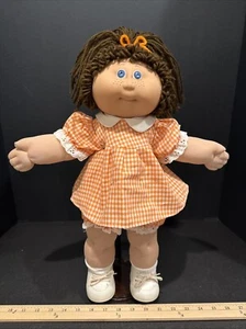 1984 Jesmar - Bambola Cabbage Patch Girl - (Spagna) capelli castani - occhi azzurri - bella - Foto 1 di 24