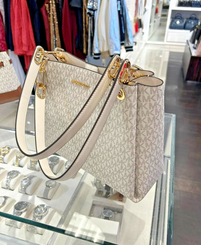 Borsa a tracolla Michael Kors Trisha Lady grande moda MK firma tote bag borsetta