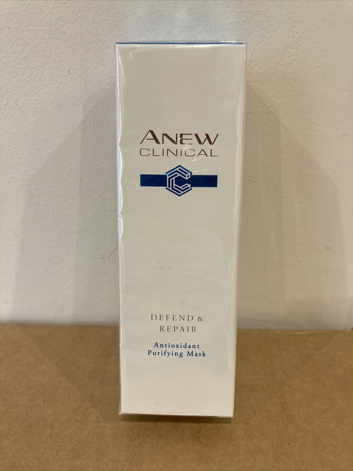 Avon Anew Clinical Defend & Repair Antioxidant Purifying Face Mask 50ml New - Image 1 of 1