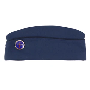Air Force Blue Garrison Hat with Civil Air Cadet Pin USAF Military ~ Size 7 1/8 - Picture 1 of 11