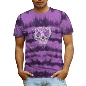 Men's Striped T-Shirt Collection - Comfortable Cotton Tees, Variety of Colors - Picture 1 of 6