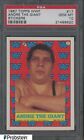 1987 Topps WWF Wrestling Stickers #17 Andre The Giant PSA 10 GEMMES COMME NEUF
