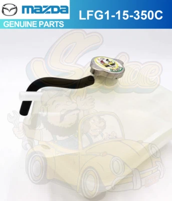 Nuevo Mazda Miata Roadster 05-15 MX-5 NC Radiador Refrigerante Sub Depósito Tapa Tanque Foto 1 de 4