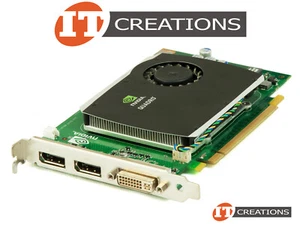 NVIDIA GPU 512MB 32 CORES GRAPHICS PROCESSING UNIT VIDEO CARD QUADRO FX 580-DELL - Picture 1 of 2