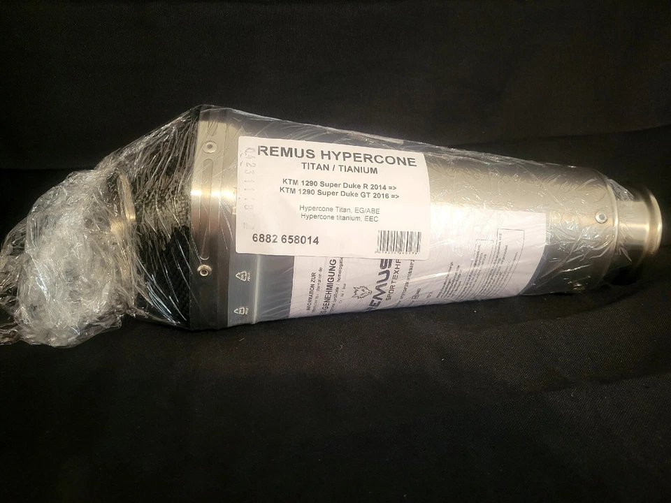 Remus 2014 KTM 1290 Super Duke R Hypercone Titanium Slip On Foto 1 de 1