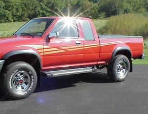 Vintage Graphic Stripe Fits: 1991 Toyota Truck Decal Sticker on 3M Film - Picture 1 of 3