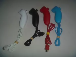 Official OEM Nintendo Wii & U Nunchuck Nunchuk Controller Choose Color RVL-004 - Picture 1 of 5