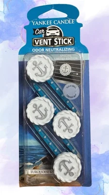 Бирюзовые вентиляционные палочки Yankee Candle Sky - Изображение 1 из 2