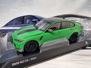 NEW MINICHAMPS BMW MINIATURE M3 CS G80 SIGNAL GREEN 1:18 80435B308D0 - Picture 1 of 15