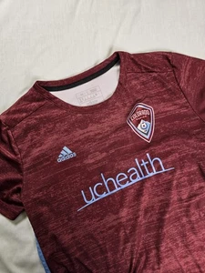 Colorado Rapids Trikot Herren Medium weinrot MLS Fußball Adidas UCHealth Sponsor - Bild 1 von 10