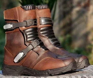 motorcycle boots hand made Forma ADVENTURE LOW dry boots UNBOXED adv dual sport - Picture 1 of 2
