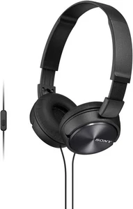 Sony MDR-ZX310AP ZX Series Wired On Ear Headphones with mic, Black - Picture 1 of 1