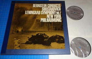 Bernstein SHOSTAKOVICH Symphony No.7 "Leningrad" - Columbia Two-Eye M2S 722 - Picture 1 of 3