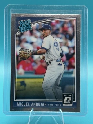 2018 Panini Donruss Optic - Rated Rookie Miguel Andujar #31 Holo Prizm "New... - Image 1 of 2