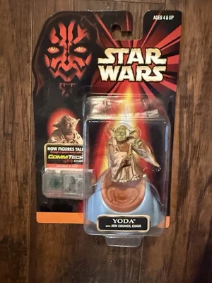 Star Wars Episode 1 Yoda 3.75" Action Figure 1998 Hasbro New Sealed - Image 1 of 4