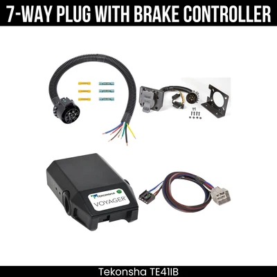 Control de freno de cableado de 7 vías Tekonha para 10-12 Dodge Ram 1500 2500 3500 4500 5500 Foto 1 de 4