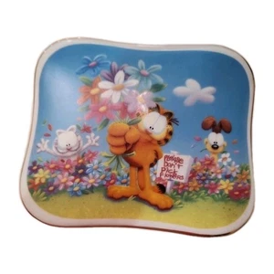 Garfield the Cat Music Box Trinket Jewelry Everybody Loves Somebody Bradford - Picture 1 of 7
