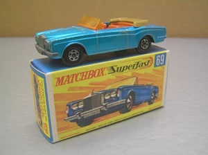 Matchbox Superfast MB69 Rolls Royce Silver Shadow Lightly Used in Box - Picture 1 of 12