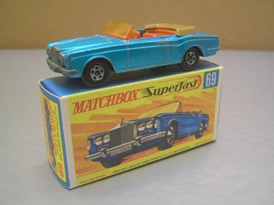 Matchbox Superfast MB69 Rolls Royce Silver Shadow Lightly Used in Box - Image 1 of 4