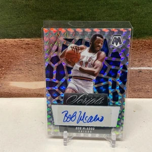 2024-25 Panini Mosaic NBA No. MS-BMA Bob McAdoo Auto Scripts Mosaic Prizm Knicks - Picture 1 of 2