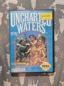 Uncharted Waters (Sega Genesis) NO Game! Case / Box ONLY! EX!