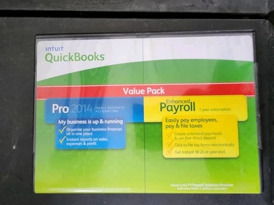 Intuit Quickbooks Pro 2014 Value Pack Sealed. New. - Image 1 of 2