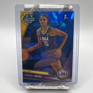 2023-24 Bowman University Chrome Sapphire Edition Angel Reese (RC) 1st Bowman! - Picture 1 of 2