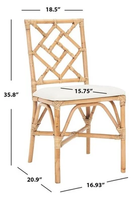 SILLA ACENTO HUMI SAFAVIEH CON COJÍN, Precio rebajado 2172770844 ACH6509B-SET2 Foto 1 de 4