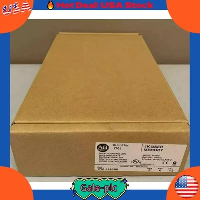 Factory Sealed AB 1761-L16BBB MicroLogix 1000 Controller US Free Tax - Image 1 of 4