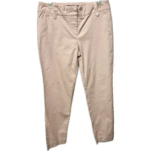 New York & Co. 7th Ave Women’s Ankle Pant in Light Pink - Size 6 - Picture 1 of 8