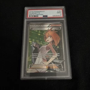 2015 Brigette Full Art Trainer 161/162 Breakthrough XY Pokemon Card PSA 9 - Picture 1 of 6