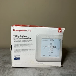 Honeywell T6 Pro Z-Wave with SmartStart Programmable Thermostat TH6320ZW2007 - Picture 1 of 8