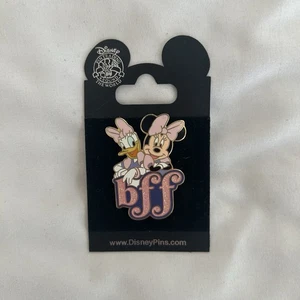Disney Pin Minnie Mouse & Daisy Duck BFF Text Message Glitter 60005 - Picture 1 of 3