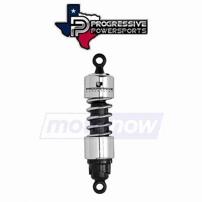 Progressive Suspension Heavy Duty 412 Series Shocks for 1996-2005 Harley mu Foto 1 de 4