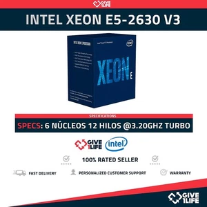 Intel Xeon E5-2630 V3 (8 Núcleos/16 Hilos) @3.20GHz Turbo Speed - Picture 1 of 5