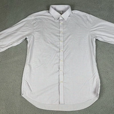 Charles Tyrwhitt Shirt Mens Adult 18/35 XXL Blue Red Classic Fit Non Iron Plaid - Image 1 of 4