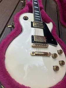 Signed by Randy Rhoads’ Mom!!  1987 Gibson Les Paul custom - white - Picture 1 of 21