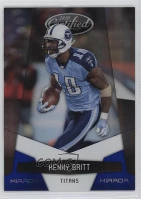 2010 Certified Mirror Blue /100 Kenny Britt #145 - Image 1 of 2