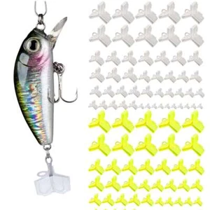 Ganchos agudos de pesca de plástico duradero ganchos cubiertas estuche tapas protectores gorros - Imagen 1 de 13