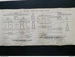 ANNALES PONTS et CHAUSSEES (Dep 13) - Plan du Canal de Panama - 1912 - Imagen 1 de 5