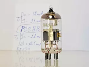 1 X PCC88 TESLA TESTED DOUBLE TRIODE = 7DJ8 Factory Code 32 1975y NEW - Picture 1 of 4