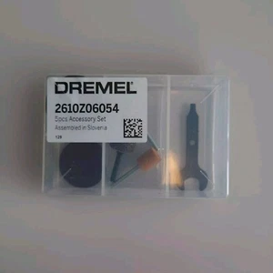 Dremel Zubehör Set 5 - Teilig NEU Original 2610Z06054 Schleifscheibe, Schlüssel - Bild 1 von 1
