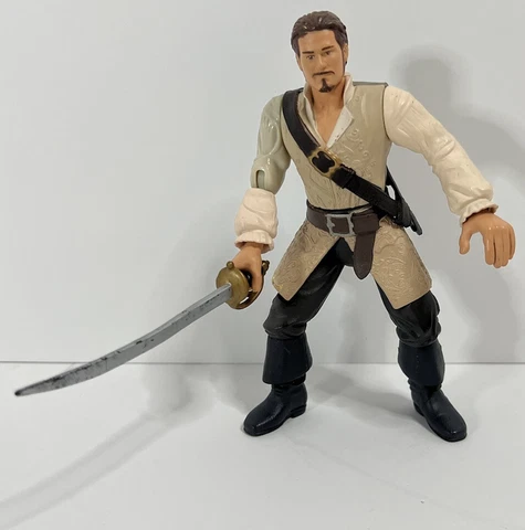 Zizzle Disney Pirates Of The Caribbean Will Turner Action Figure 7" Cover