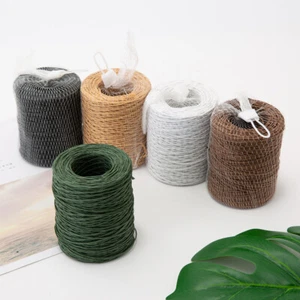 200m Drahtkordel Kordel Papierdraht Blumendraht Papierkordel zum Bastel DIY Deco - Bild 1 von 5