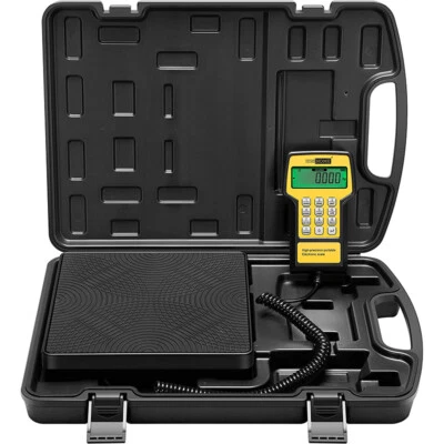 Báscula de peso electrónica digital de carga de refrigerante 220 lb freón para climatización aire acondicionado - Imagen 1 de 4